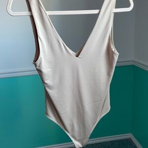 Cream/Tan Bodysuit